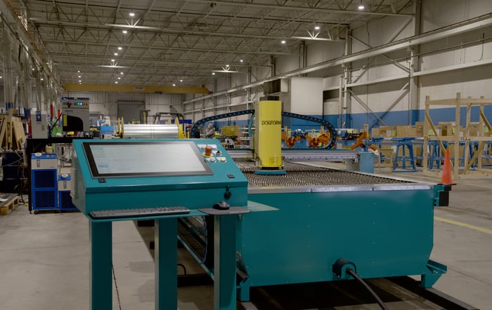 Iowa Precision Coil Feed NEO for Plasma and Fiber Laser Cutting Tables 4