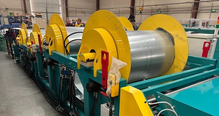 Fabriduct neo full coil line Automated Coil Change Large-1